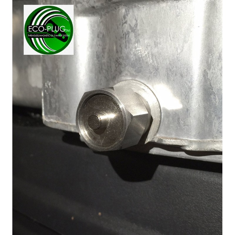 14MM – 18MM Magnetic Oil Drain Plug by ECO-PLUG, Threadless