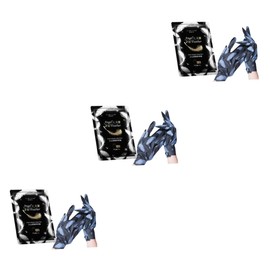 FOMIYES 3 Pairs Natural Material Soft Smooth Breathable Lightweight Exfoliating Mask for Hands Volcanic Mud Hand Gloves Cuticle Removal Whitening Cream Gloves