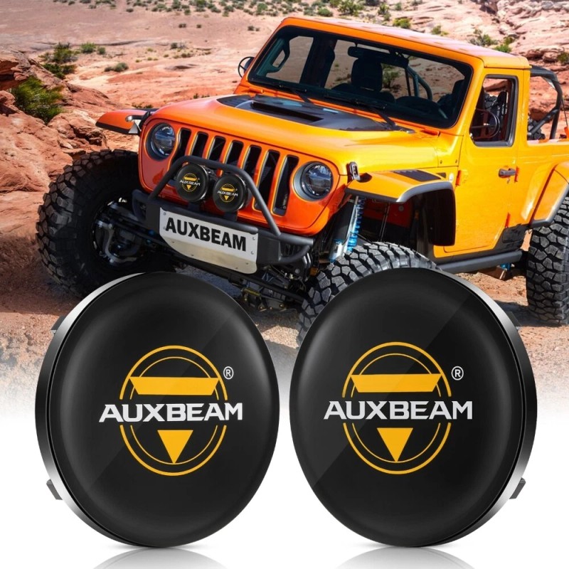 AUXBEAM 4" 110W 11000LM OFFROAD LED DRIVING LIGHTS COMBO +