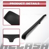HECASA Black Dash Cover Dashpad Cover Compatible with 1973-1979 Ford
