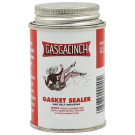 Gasgacinch 440-A Gasket Sealer and Belt Dressing, 4 oz , white