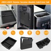 TIEZFUL Center Console Organizer Combo Compatible with Toyota Tacoma 2024