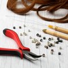 Hair Extension Kit Pliers Pulling Hook Needle Sewing Bead Device