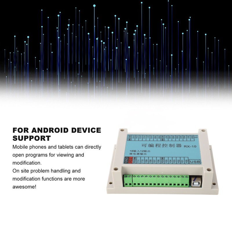 PLC Programmable Controller Sequential Control Solenoid Valve Industrial Control Board