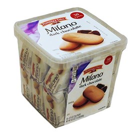 Pepperidge Farm, Milano, Cookies, Dark Chocolate, 22.5 oz, Multi-pack, Tub, 2-packs, Total 30-count