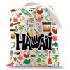 MYSOMY Hawaii Tote Bag - Medium, Multicolour - Unisex Adults