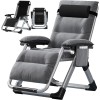 H&ZT Zero Gravity Chair, Adjustable Reclining Lounge Chair With Cushion&Headre
