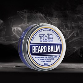 Beard Growth Bundle - 4 oz Stimulating Beard & Scalp Growth Oil & 4 oz Hydrating Beard Balm for Healthy Growth