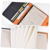 Operitacx Small Notepad Soft Cover Notebook Spiral Pad Memo Audio