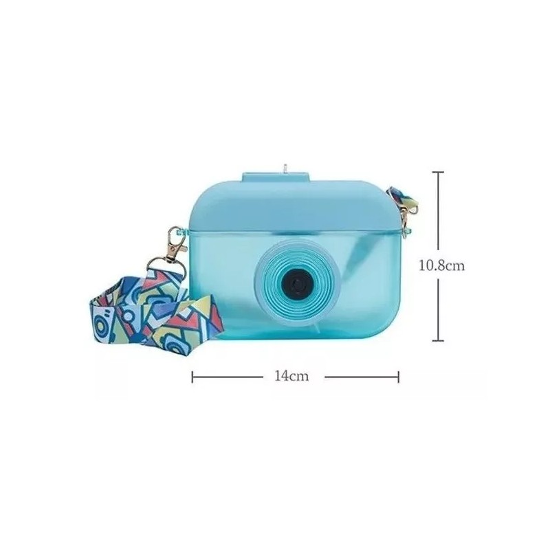 Misorel Cantimplora Para Agua Forma De Cámara Kawai Infantil