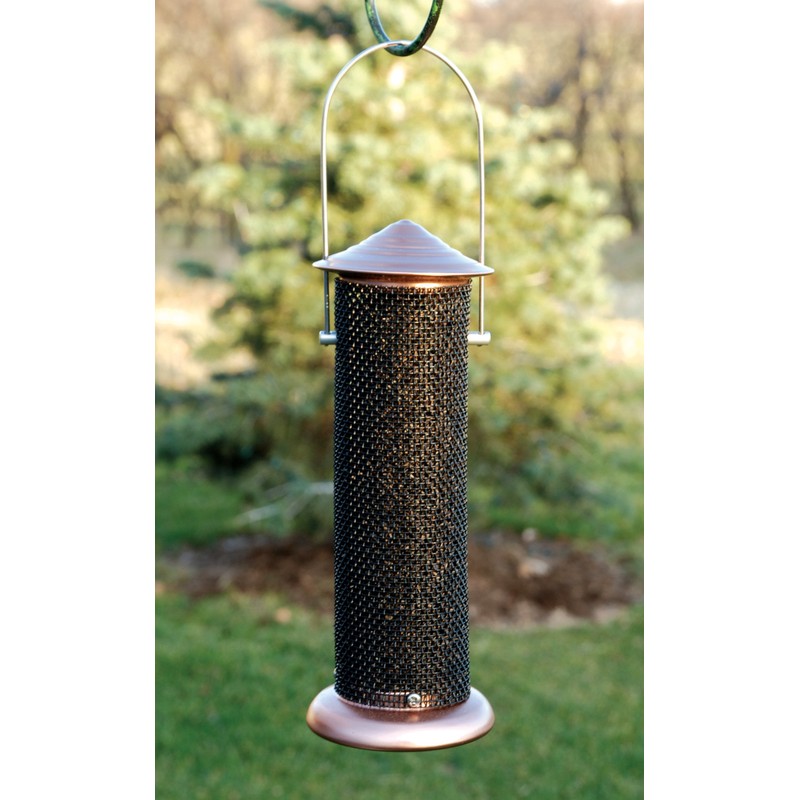 Woodlink Coppertop Thistle Mini Tube Feeder Model COPTMINI