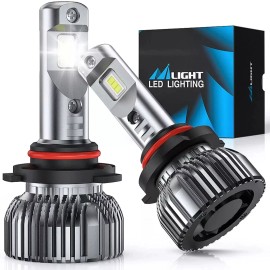 Nilight 9006/HB4 LED Headlight Bulbs E30 Series 30W 14000LM 6500K IP67 | 2 BULBS