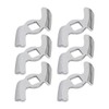6PCS Meat Grinder Blade Stainless Steel Food Grinding Cutter Metal