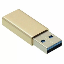 Unbranded 2 PACK USB C 3.1 Type C Female to USB 3.0 Type A Male Port Converter Adapter USA - Gold