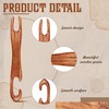 Savina 11.8in Wooden Weaving Shuttle - Handcrafted Loom Sticks for