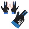 Billiard Pool Gloves 3 Fingers Cue Gloves Shooters Snooker Cue