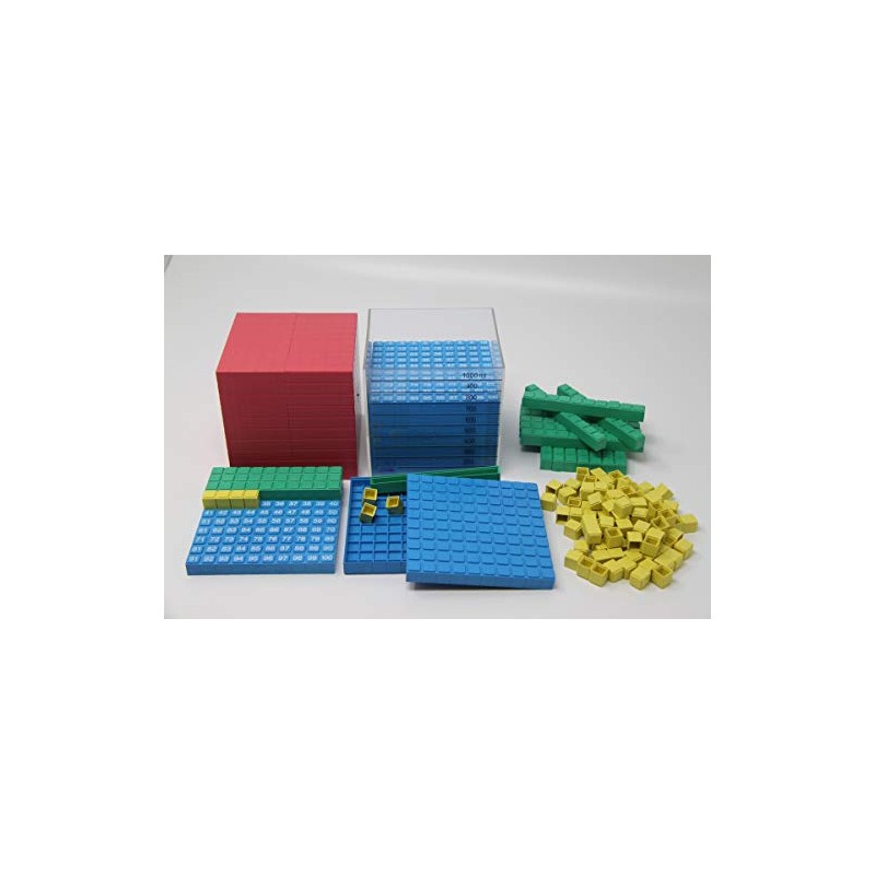 WISSNER Active Learning - Dienes Dezimal Computing Set 132 Pieces