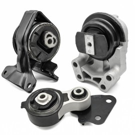 Ynovvo 3Pcs A5342 A5431 A5605 Front and Rear Engine Mount & Transmission Mount Kit Left & Right for Ford Edge 2007- 2014 for Lincoln MKX 2007-2015 3.5L 3.7L