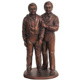 One Moment In Time S273 3" Brothers Joseph & Hyrum Statue Bronze Cultured Marble Hand Made LDS CTR