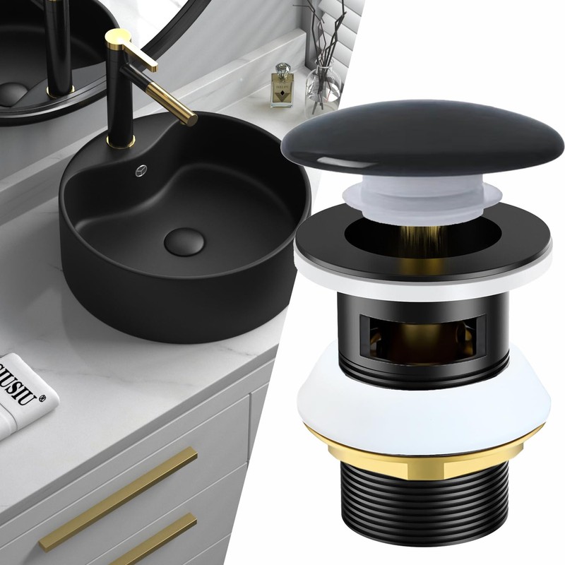 Pop Up Valve Drain Valve Made of Brass, Drain Fitting