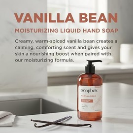 SoapBox Soaps Hand Soap, Vanilla & Lily Blossom, 3 Count