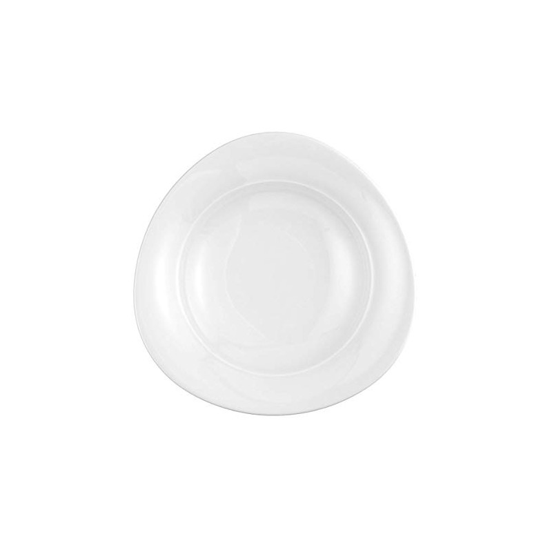 Seltmann Weiden Trio 001.686273 Round Soup Plate, White