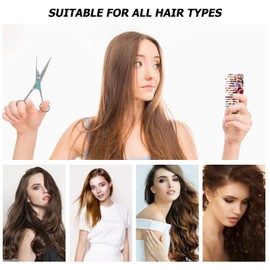 Kichvoe 1pc Stylish Anti-static Hair Comb Wide Tooth Detangler for Home Use for Smooth Thick Hair Comfortable Grip for Wet Dry Styling Unisex Design