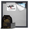 Blackout Blind,No Drill Installation with 12-Pair Strong Magnets,Temporary Light Blocking