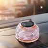 Car Perfume Decoration Solar Powered Rotating Aromatherapy Diffuser Ornament for