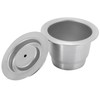 Coffee Capsule Set Stainless Steel Reusable Refillable Capsule Fit for