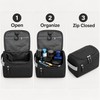 Waterproof Travel Makeup Bag for Toiletries and Cosmetics – Portable