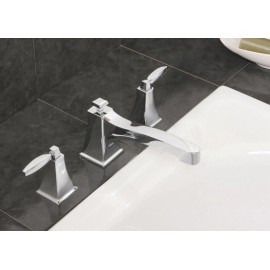 Huntington Brass 3pc Tub Filler Chrome Finish High Quality Bathroom Trend