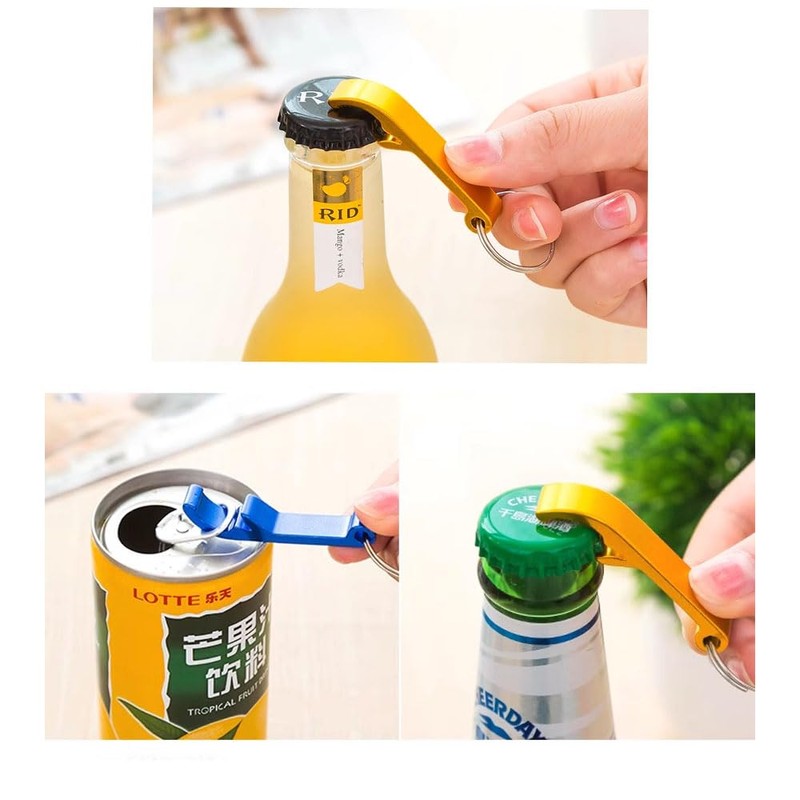 Portable bottle opener is convenient to carry the bottle opener