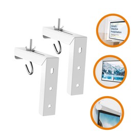 COHEALI 1set Adjustable Projector Screen Bracket Ceiling Mount Bracket for Wall Projector Wall Mount Hook Multi-function Hanger for Manual Pull-down Screens
