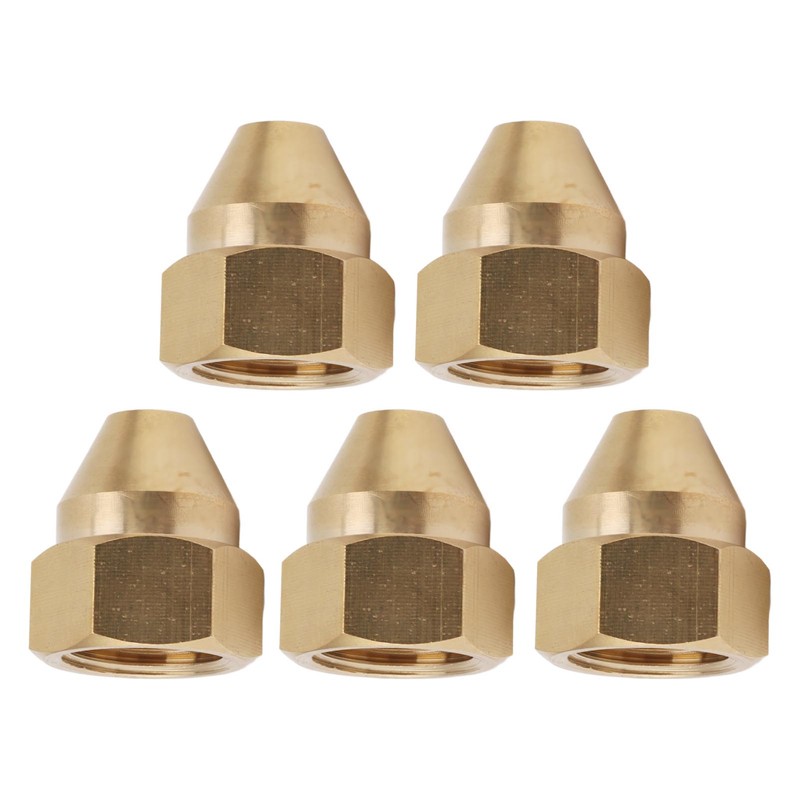 10PCS Misting Nozzle Brass Corrosion Pressure Resistant Fine Misting Water