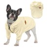 Meiwash Zipper Hooded Dog Sweater Pet Clothes Dog Cat Clothes