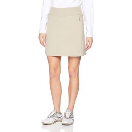 Cutter & Buck Women's Moisture Wicking 50+ UPF Pacific Pull-on Skort with Pockets, Castle, Large