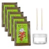 Darkness Balsam Dyeing Set 5 bags, 1 set, 5 bags + cotton swabs + case / 다크니스 봉숭아 물들이기 세트 5봉, 1세트, 5봉+면봉+케이스