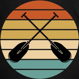 CafePress Canoe Kayak Paddles 14 oz. Scented Frosted Candle 3.5"x4"