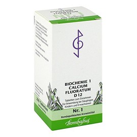 Biochemie 1 Calcium Fluoratum D 12 Tablets