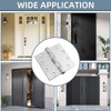 2 PCS Stainless Steel Door Hinges, 4.5 x 4.5 x