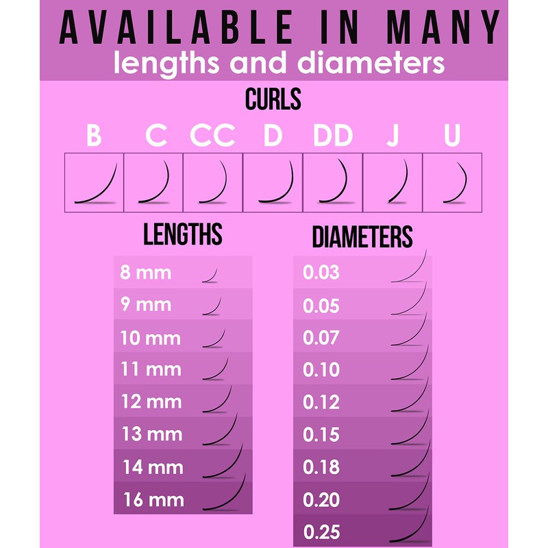 Individual Lashes Semi Permanent Mink Lashes by STACY LASH |