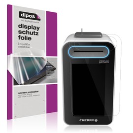 dipos I 4x Clear Screen Protectors for Cherry ST-1506 Terminal Screen Protector, Ultra Thin, Case-Friendly, Fingerprint Compatible