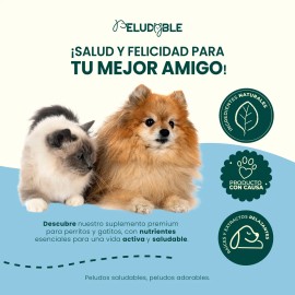 Peludable Suplemento Alimenticio Calmante Para Mascotas