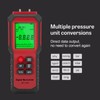 YZT Digital Manometer - Air, Gas Pressure Meter with Differential
