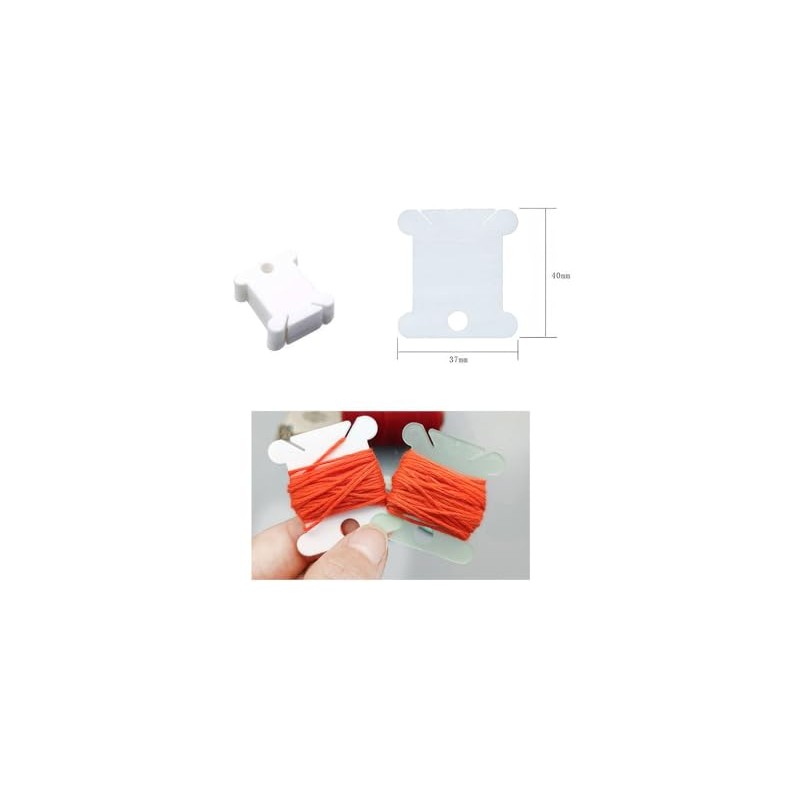 Embroidery Floss Organiser Box Set, 36 Compartments Storage Case, 150