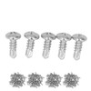 200PCS Self Drilling Screws 304 Stainless Steel Round Head Drill