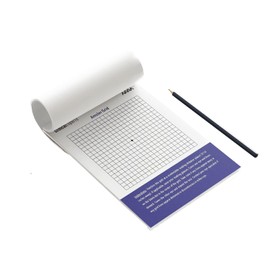 Amsler Eye Grid Note Pad - Daily Vision Screening Tool for Macular Degeneration & Glaucoma Patients by Clinical Experts