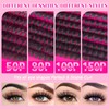 PURELEOR Lash Clusters Kit Fluffy 50D 80D 100D 150D Individual