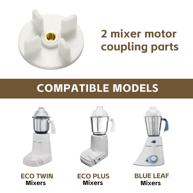 Jar Coupler Compatible with Preethi Mixer Grinder Jars